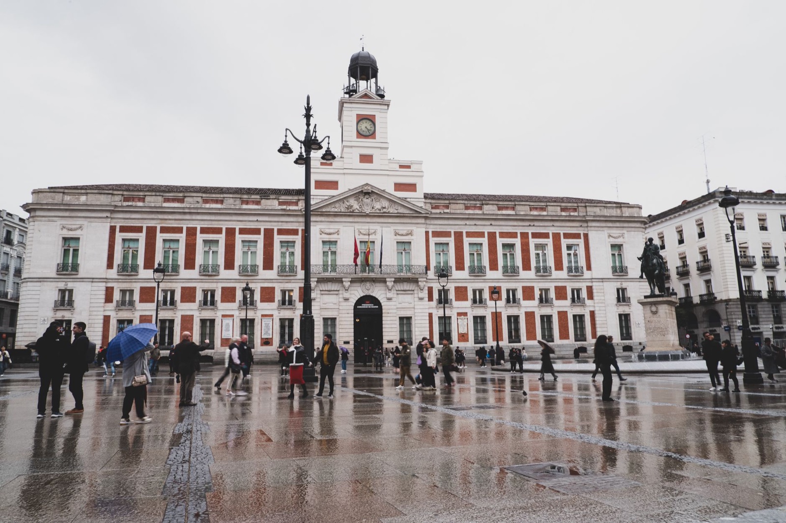 Puerta del Sol square in Madrid