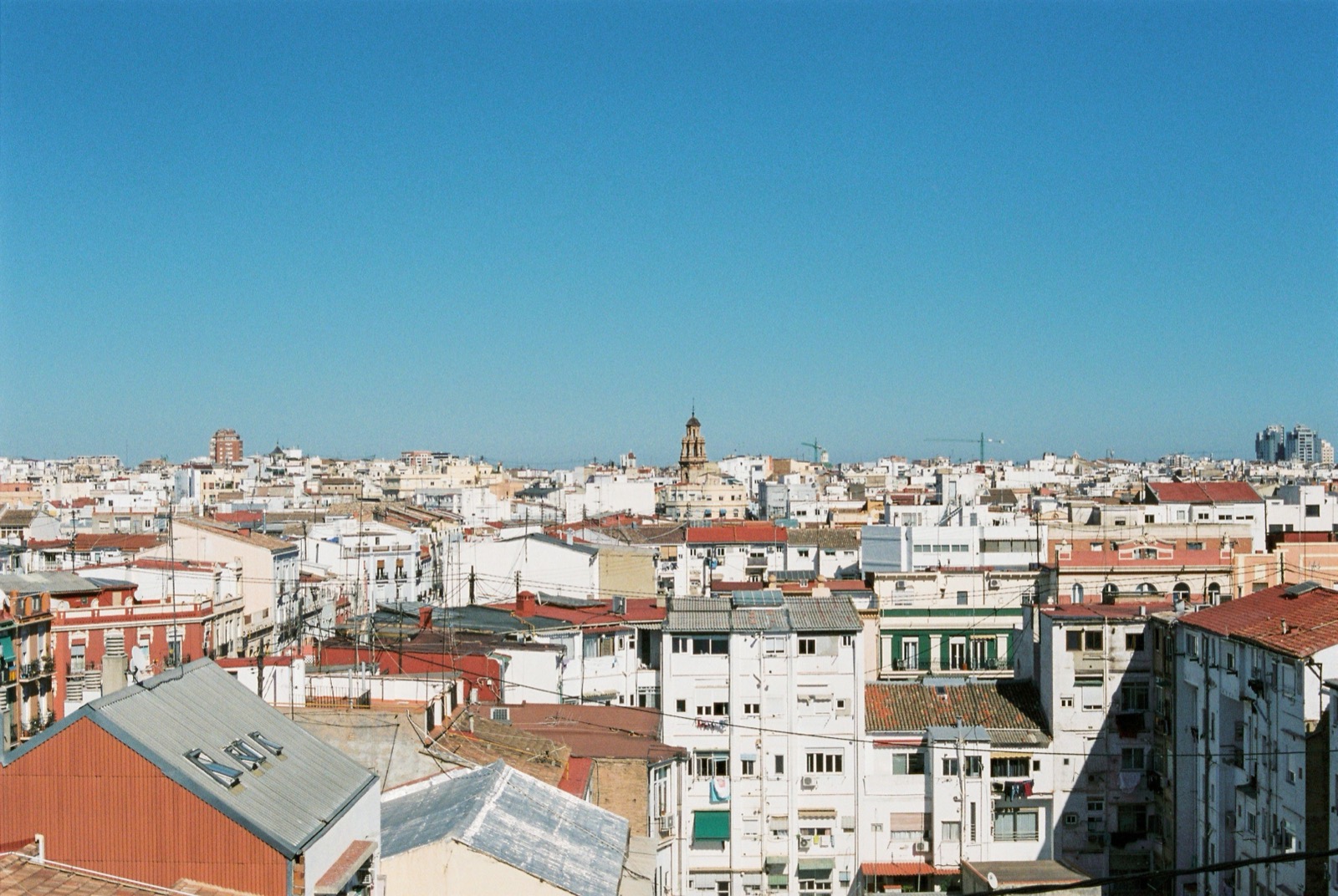 Vista panorámica de la ciudad de Valencia